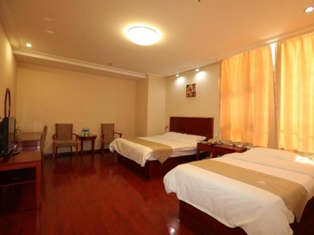 Greentree Inn Tianjin Wuqing Distric Bohai Market Dış mekan fotoğraf