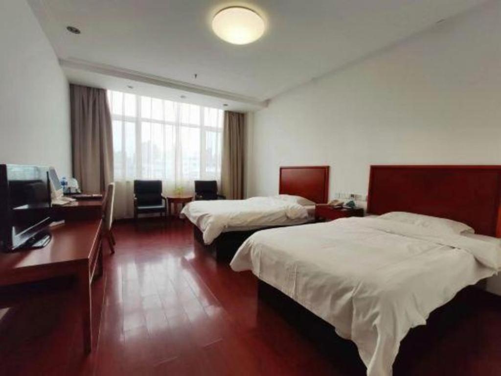 Greentree Inn Tianjin Wuqing Distric Bohai Market Dış mekan fotoğraf