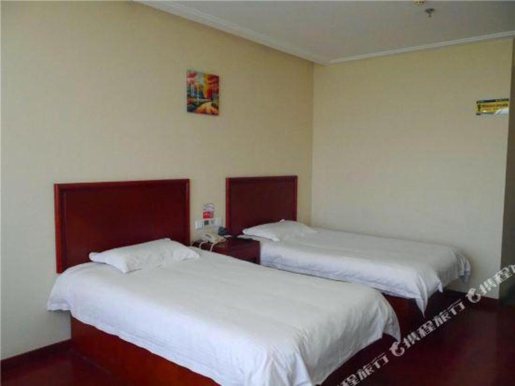 Greentree Inn Tianjin Wuqing Distric Bohai Market Dış mekan fotoğraf