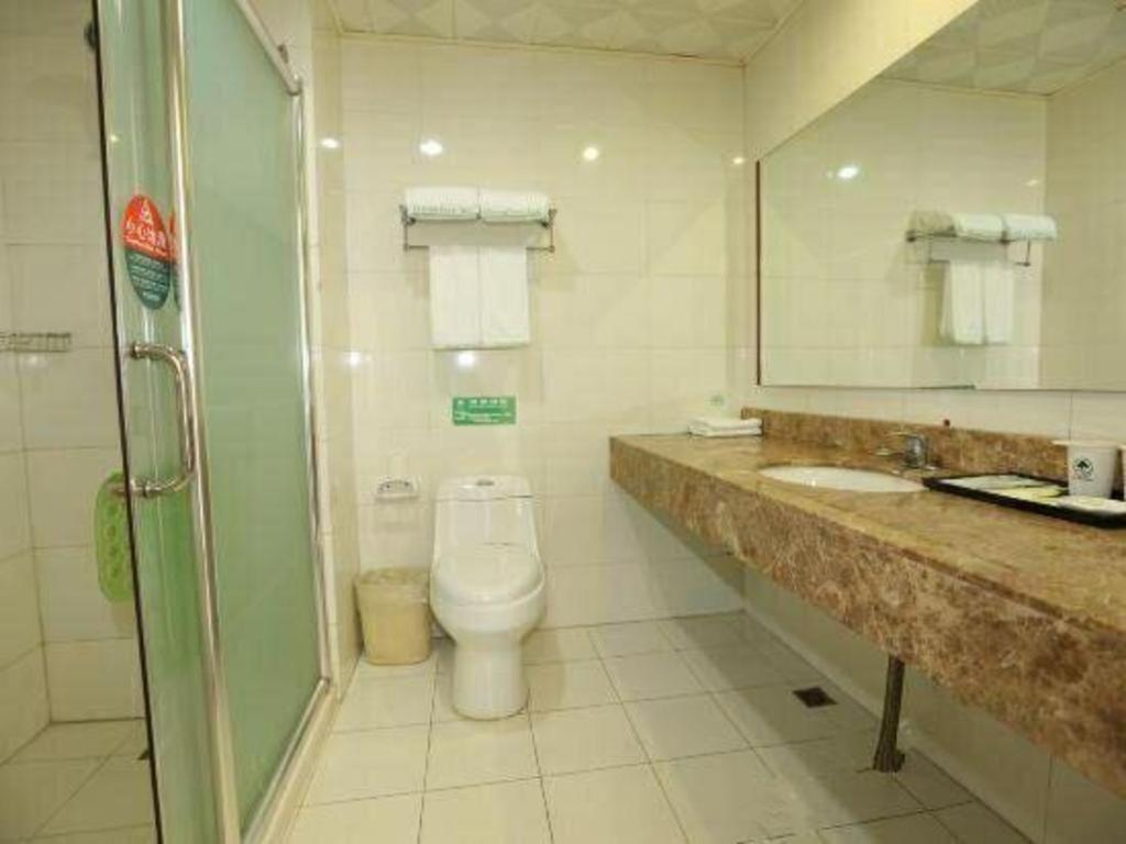 Greentree Inn Tianjin Wuqing Distric Bohai Market Dış mekan fotoğraf