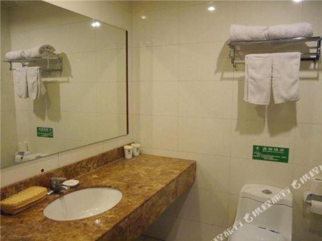 Greentree Inn Tianjin Wuqing Distric Bohai Market Dış mekan fotoğraf