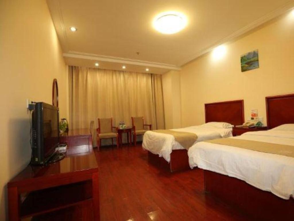 Greentree Inn Tianjin Wuqing Distric Bohai Market Dış mekan fotoğraf