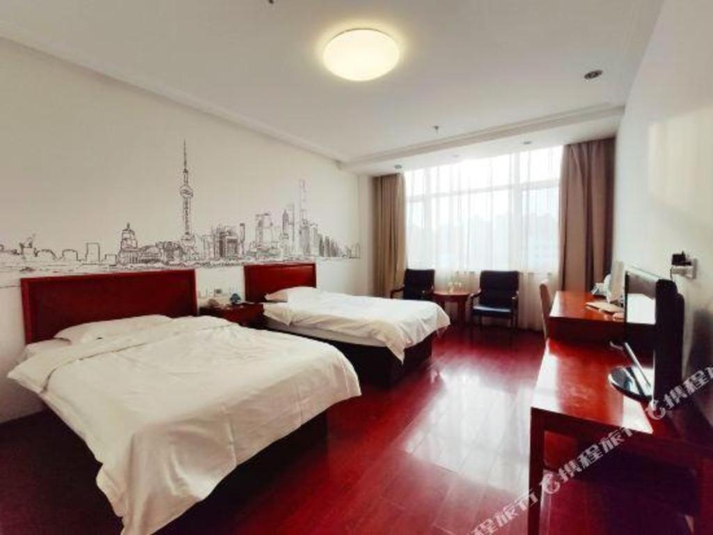Greentree Inn Tianjin Wuqing Distric Bohai Market Dış mekan fotoğraf