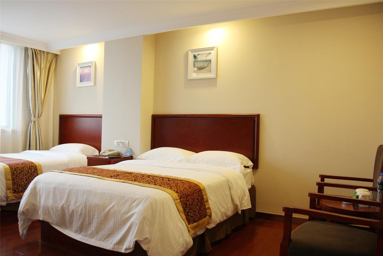 Greentree Inn Tianjin Wuqing Distric Bohai Market Dış mekan fotoğraf